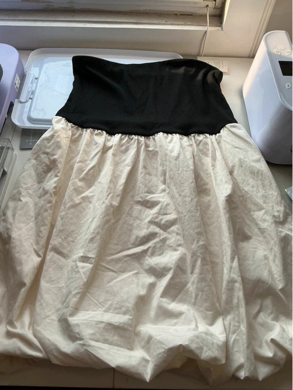 A new day strapless dress size Large